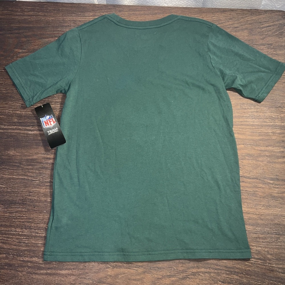 Philadelphia Eagles Youth Medium Short Sleeve T Shirt Green Helmet Graphic NFL - Picture 4 of 4